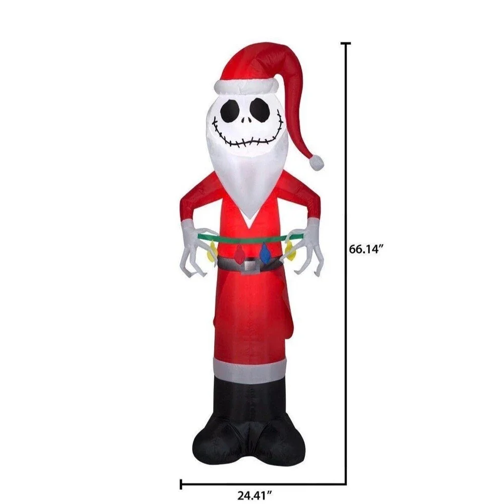5.5ft Jack Skellington Disney Holiday Airblown Inflatable
